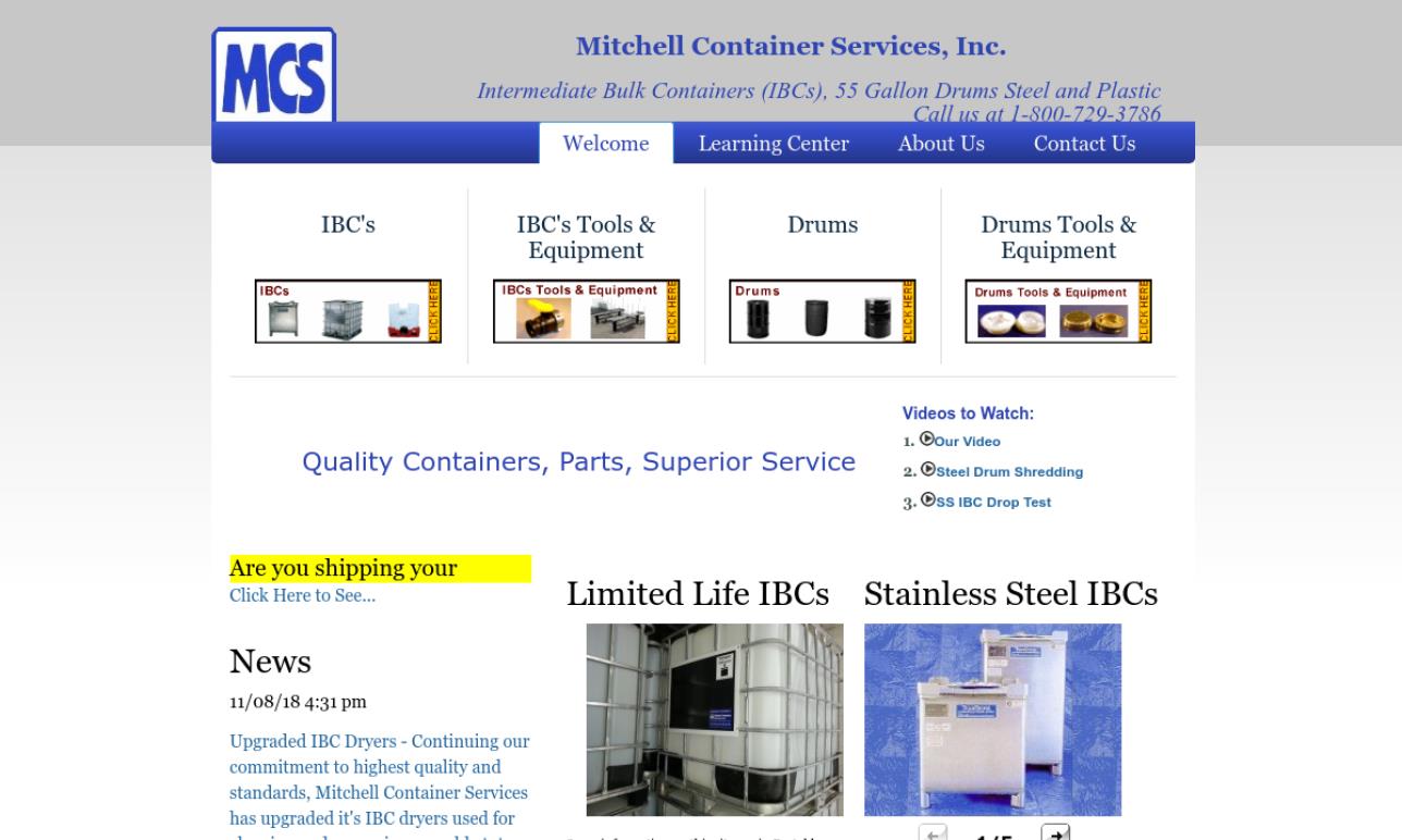 Mitchell Container Services, Inc.