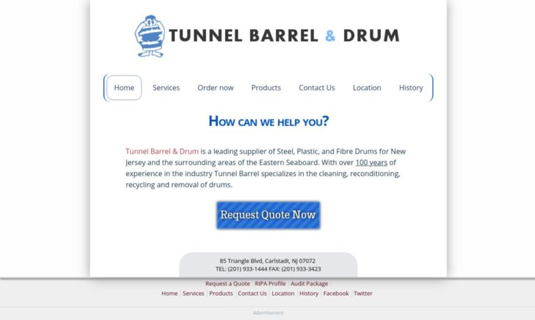 Tunnel Barrel & Drum Co.
