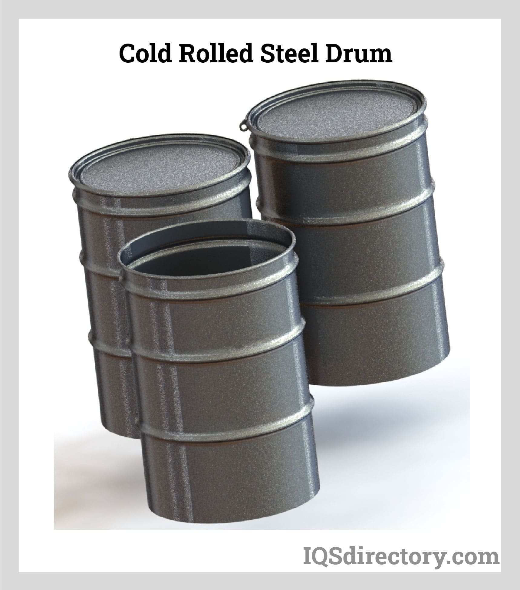 Cold Rolled Steel Drum