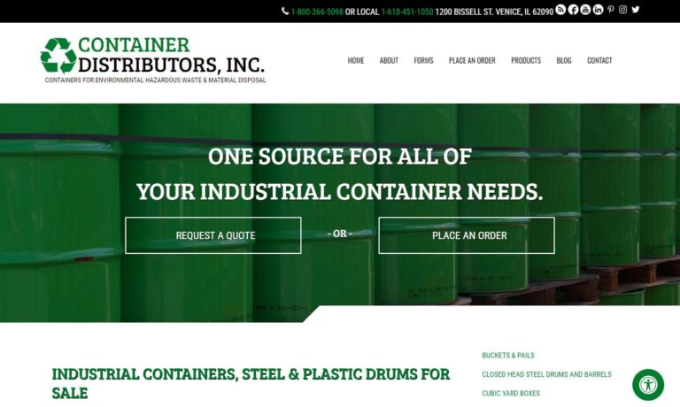Container Distributors, Inc.
